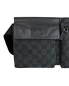 Gucci Bags One Size GG Canvas Double Pocket Waist Bag