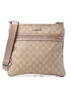 Gucci Bags One Size GUCCI "Supreme Monogram Selleria Calfskin Small Flat Messenger Bag"