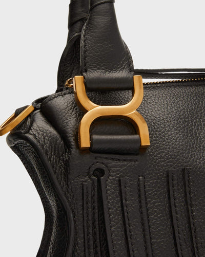 Gucci Bags One Size "Marcie" Satchel Bag in Grained Calf Leather