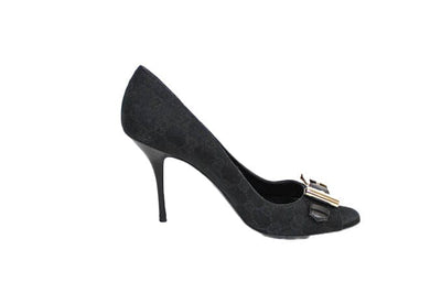 Gucci Shoes Medium | US 8.5 Gucci Monogram Peep-Toe Heels