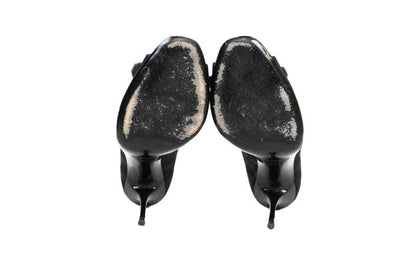 Gucci Shoes Medium | US 8.5 Gucci Monogram Peep-Toe Heels