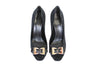 Gucci Shoes Medium | US 8.5 Gucci Monogram Peep-Toe Heels