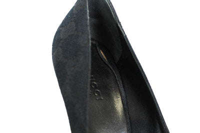 Gucci Shoes Medium | US 8.5 Gucci Monogram Peep-Toe Heels