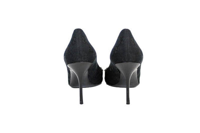 Gucci Shoes Medium | US 8.5 Gucci Monogram Peep-Toe Heels