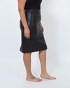 HALOGEN Clothing XL | US 12 Faux Leather Straight Skirt