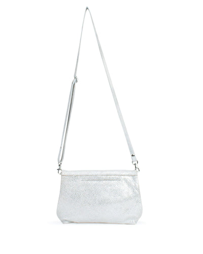 Hammitt Bags One Size Fold Over Metallic Crossbody Bag