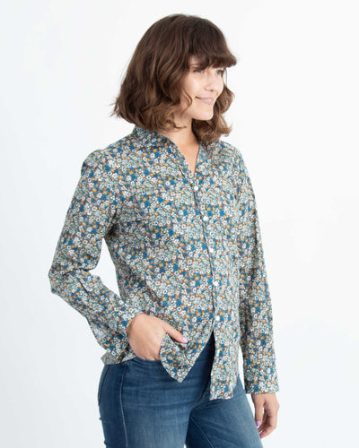 Hartford Clothing Medium | US 6 Floral Print Button Down