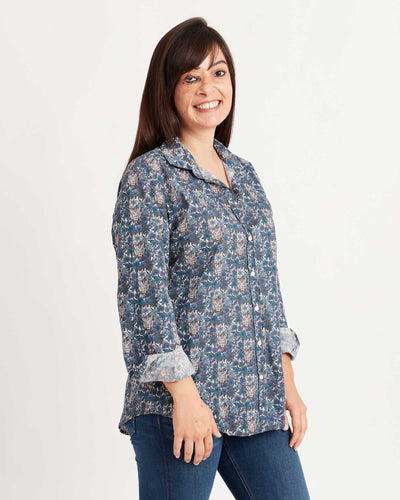 Hartford Clothing Small | US 4 Floral Print Button Down