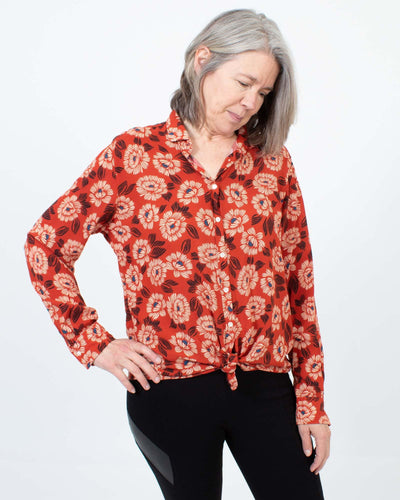 Hartford Clothing XL | US 12 Floral Print Button Down