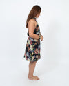 Haute Hippie Clothing Medium Floral Mini Dress
