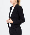 Helmut Lang Clothing XS Cropped Tuxedo Blazer