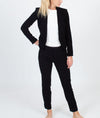 Helmut Lang Clothing XS Cropped Tuxedo Blazer