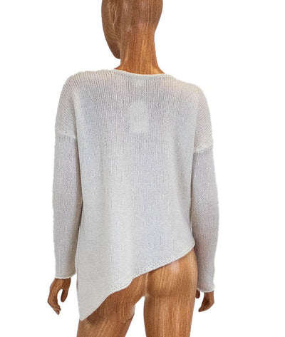 Helmut Lang Clothing XS | US P Asymmetric Hem Knit Sweater