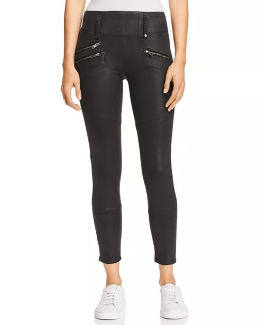 Hudson Clothing Medium | US 30 Hudson High Rise Moto Zip Skinny Jeans