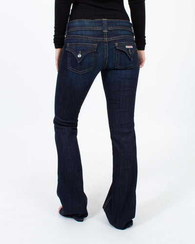 Hudson Clothing Small | US 27 Dark Wash Wide Leg Jeans