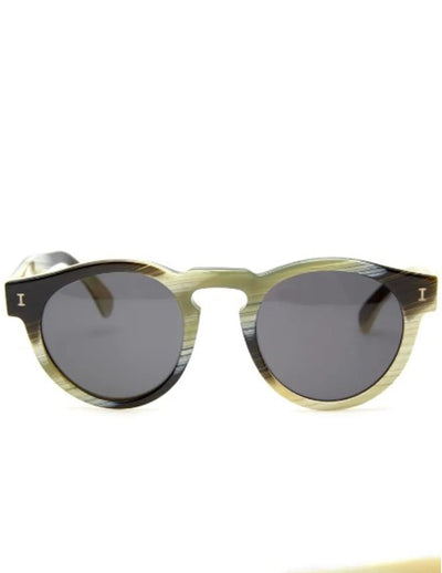 illesteva Accessories One Size ''Leonard Sunglasses - Dark Horn''