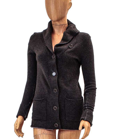 Inhabit Clothing Medium Front Pocket Cashmere Cardigan