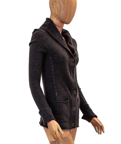 Inhabit Clothing Medium Front Pocket Cashmere Cardigan