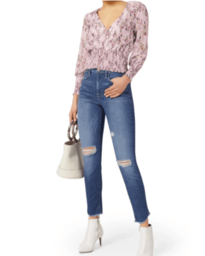 Intermix Clothing Small Silk Elin Floral Top