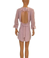 Intermix Exclusive Clothing XS Silk Open Back Romper