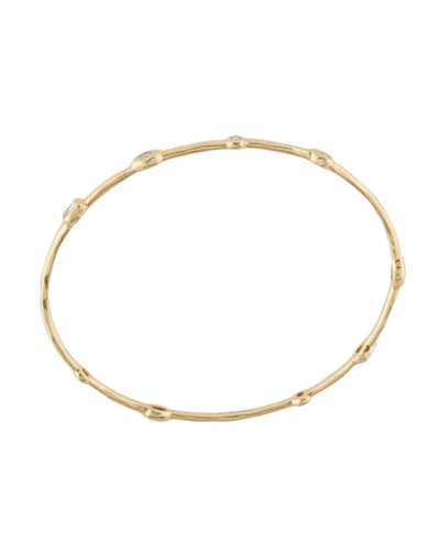 Ippolita Jewelry One Size IPPOLITA 18K Gold 2 Piece Bangle Set with Diamonds