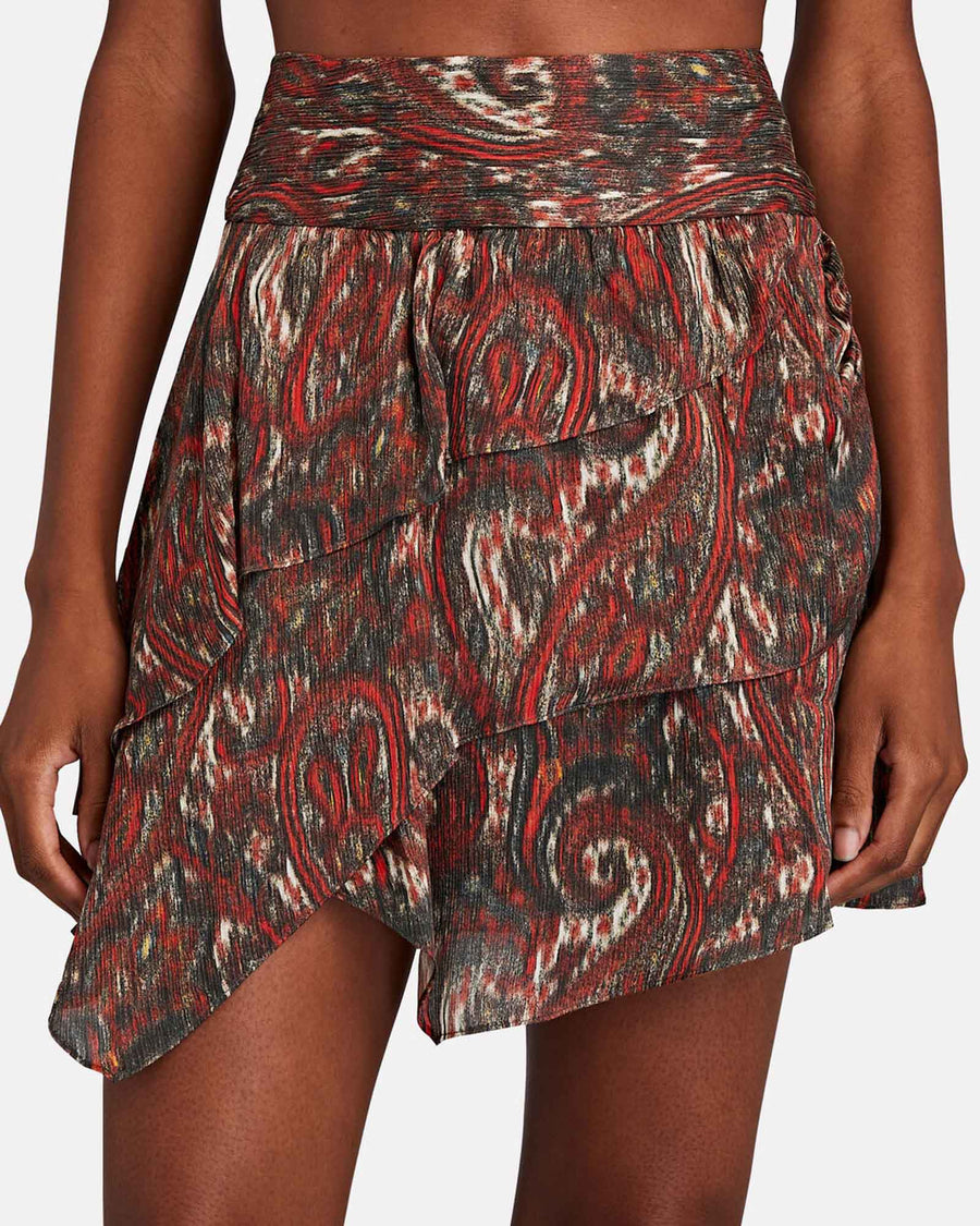 IRO Clothing Medium | 40 "Zully Paisley" Skirt