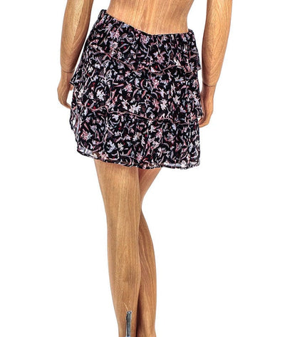 IRO Clothing Medium | US 6 I FR 38 Floral Ruffle Skirt