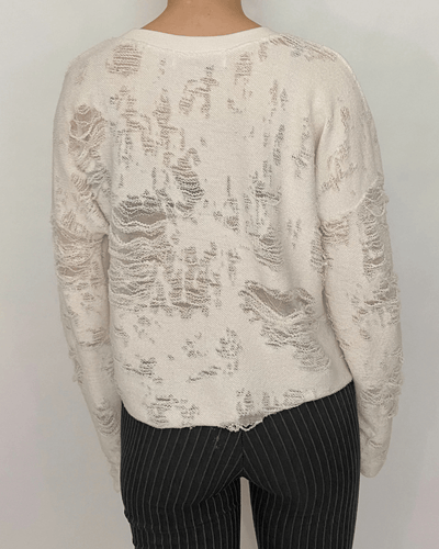 IRO Clothing Small Gareth Ivory Sweatshirt