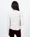 IRO Clothing Small | US 4 I FR 36 Cream Zip Up Blazer