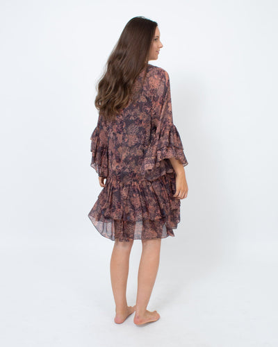 IRO Clothing Small | US 4 I FR 36 Floral Printed Mini Dress