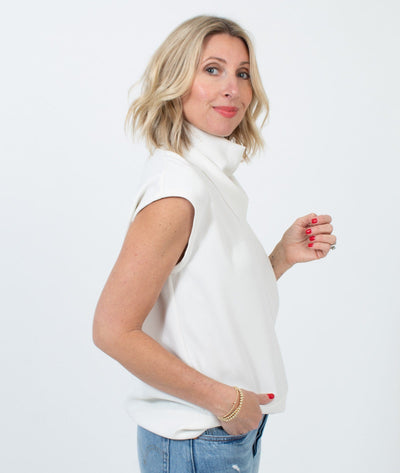 IRO Clothing XS | US 2 Cream Cowl Neck Blouse