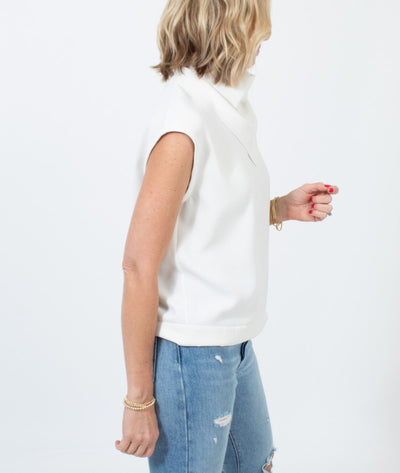 IRO Clothing XS | US 2 Cream Cowl Neck Blouse
