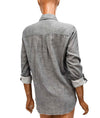 Isabel Marant Étoile Clothing Medium | US 6 I FR 38 Grey Long Sleeve Button Down