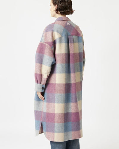 Isabel Marant Étoile Clothing Small Fontizi Checked Coat