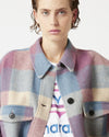 Isabel Marant Étoile Clothing Small Fontizi Checked Coat