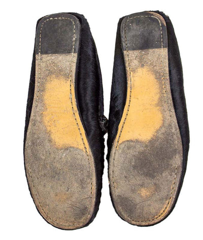 Isabel Marant Étoile Shoes Large | US 10 I IT 40 Fell Ponyhair Moccasin Loafers in Black