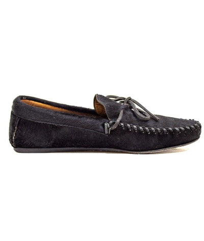 Isabel Marant Étoile Shoes Large | US 10 I IT 40 Fell Ponyhair Moccasin Loafers in Black