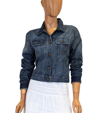 J Brand Clothing Small Cropped Denim Jacket