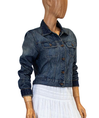 J Brand Clothing Small Cropped Denim Jacket