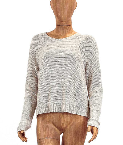James Perse Clothing Medium Knit Crew Neck Sweater