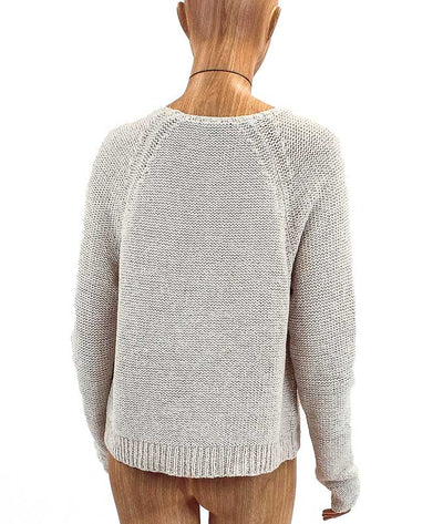 James Perse Clothing Medium Knit Crew Neck Sweater