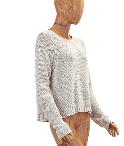 James Perse Clothing Medium Knit Crew Neck Sweater