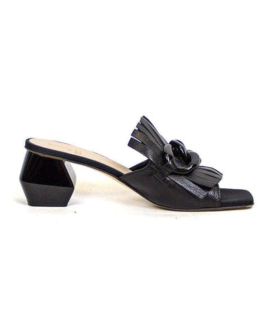 Jeannot Shoes Large | US 10 I IT 40 Geometric Heel Mules