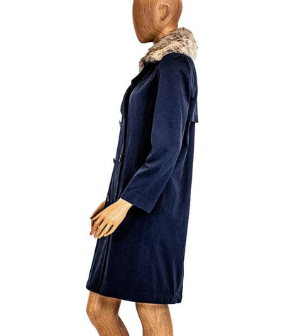 Jenni Kayne Clothing Small Fur Collar Coat