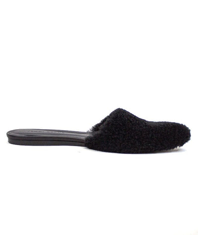 Jenni Kayne Shoes Large | US 10 I IT 40 Black Shearling Mules