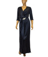 Jenny Pakham Clothing Medium | US 8 Deep Slit Maxi Dress