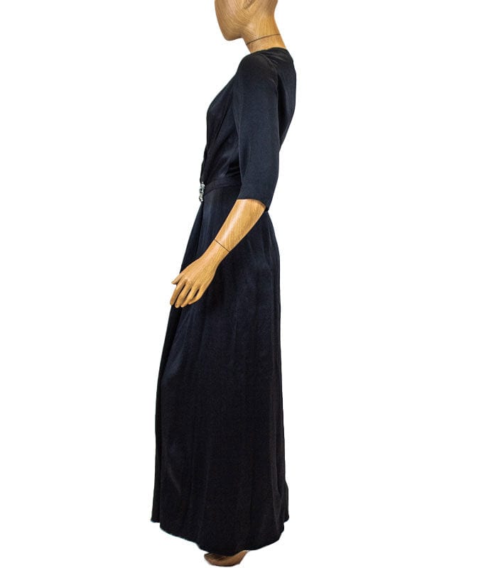 Jenny Pakham Clothing Medium | US 8 Deep Slit Maxi Dress