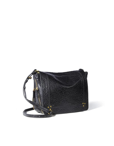 Jerome Dreyfuss Bags One Size Igor Black Lambskin Messenger Bag