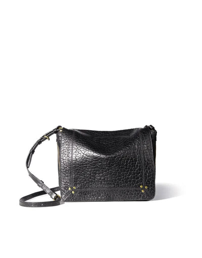 Jerome Dreyfuss Bags One Size Igor Black Lambskin Messenger Bag