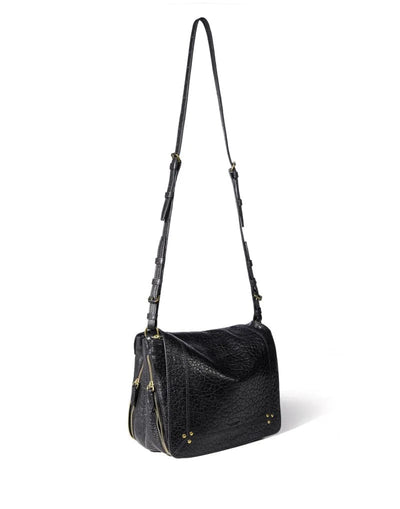 Jerome Dreyfuss Bags One Size Igor Black Lambskin Messenger Bag